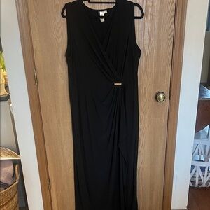 Emma & Michele Black Formal Dress